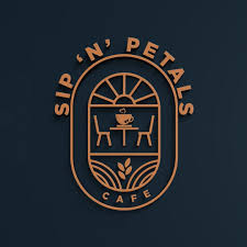 Sip 'N' Petals Cafe Logo